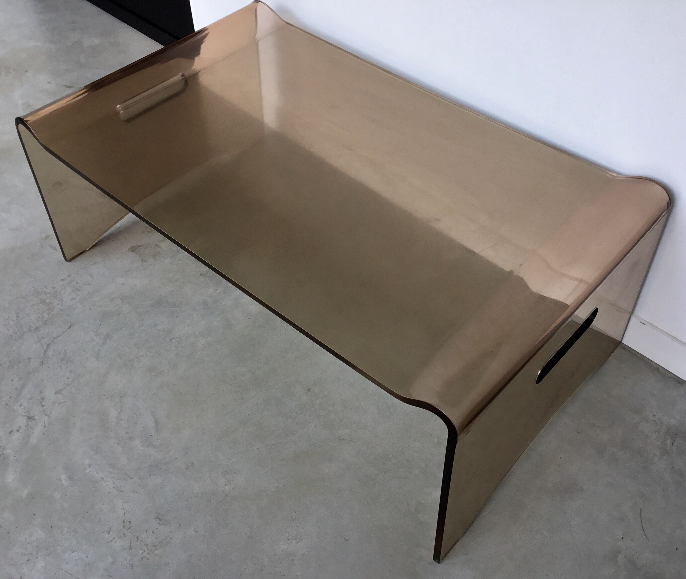 Altuglass coffee table - Design Michel Dumas
