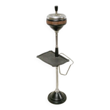 Free-standing ashtray with magazine rack