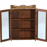 Antique white indian showcase