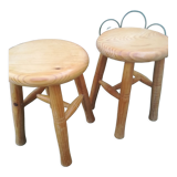 Pair of milking stools