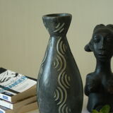 Ceramic vase GERUNDA SPAIN vintage brutalist