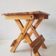 Wooden plant rest