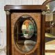Art Deco buffet in mahogany, oak, and marble top.