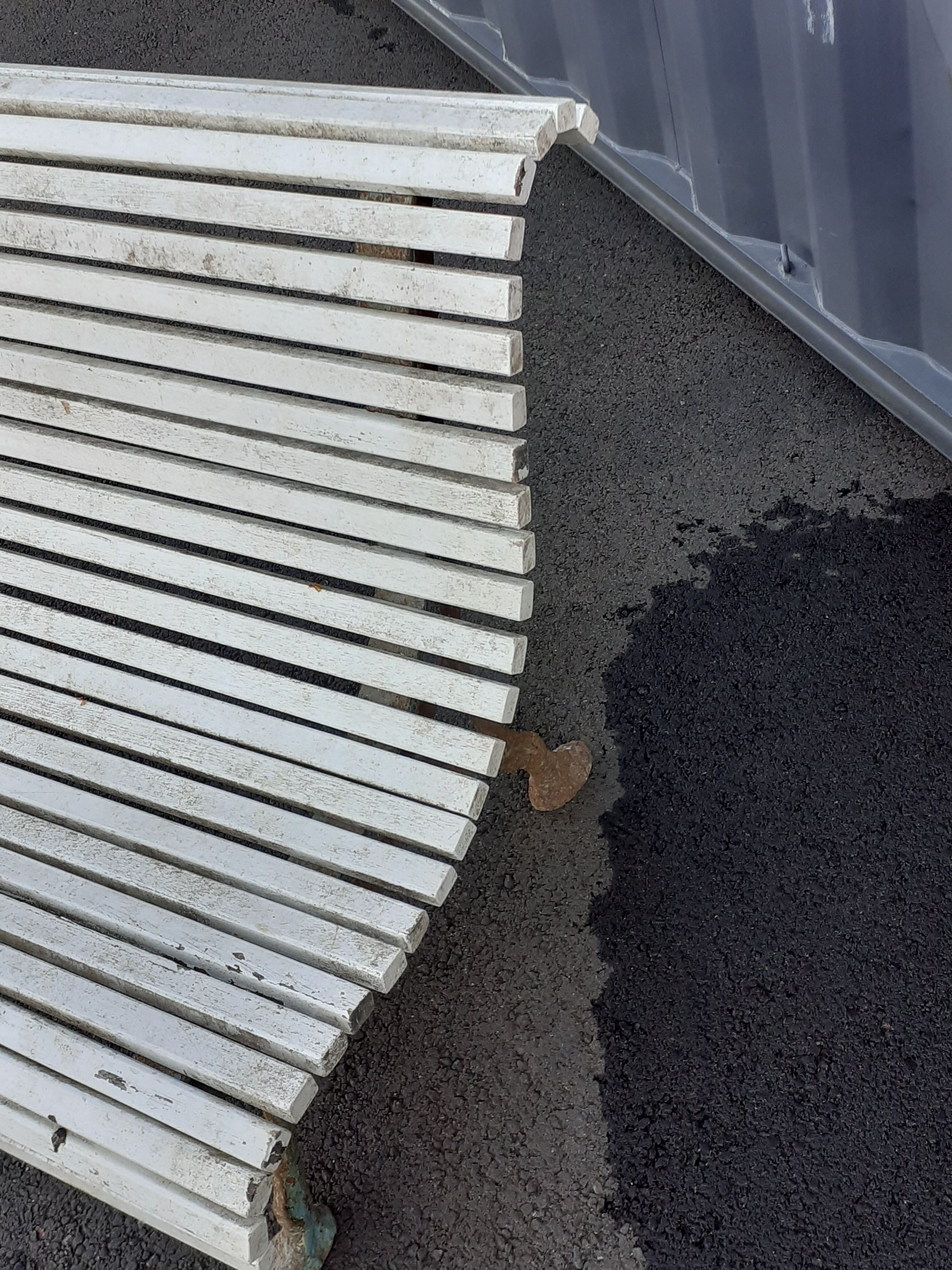 Banc de jardin avec pieds en  fonte