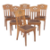 Set de 6 chaises Art Nouveau par Léon Jallot