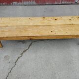Antique coffee table in fir