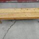 Antique coffee table in fir