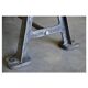 Long industrial refectory table