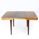 Extendable Square Dining Table In Walnut By Jitona, Czechoslovakia 1968