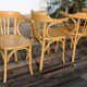 Light beech Baumann armchair