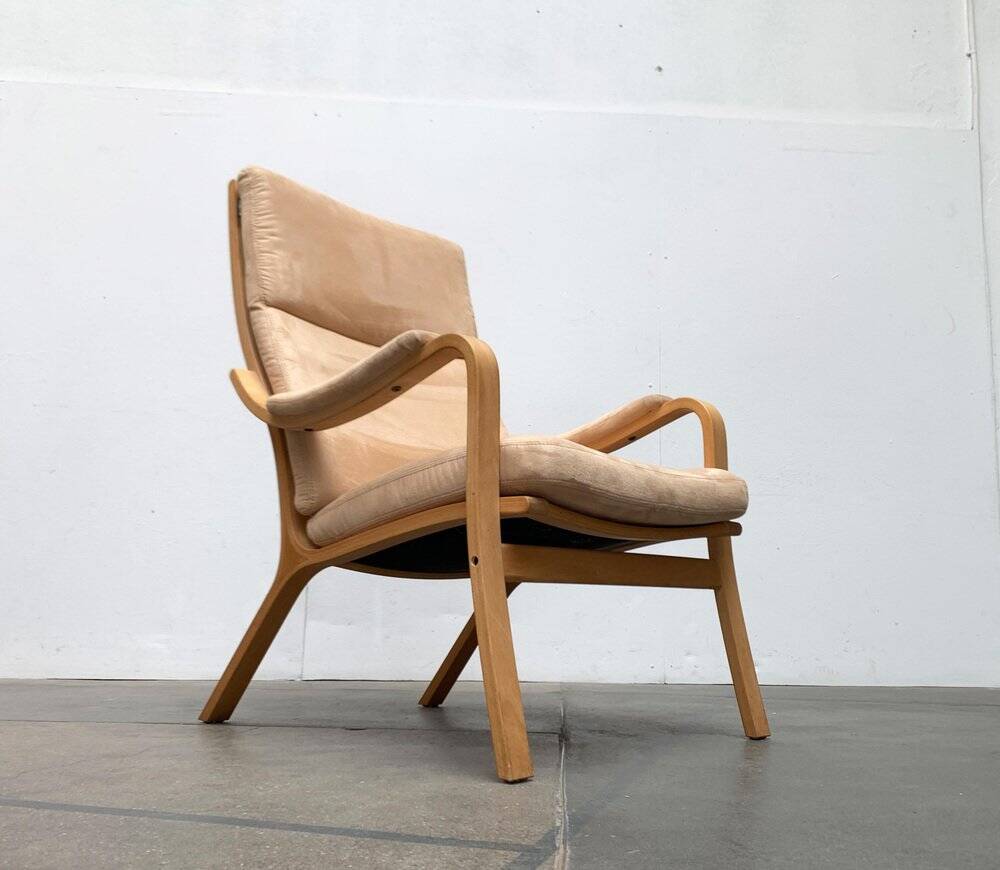 Vintage Danish lounge chairs by Skalma, set of 4.