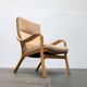 Vintage Danish lounge chairs by Skalma, set of 4.