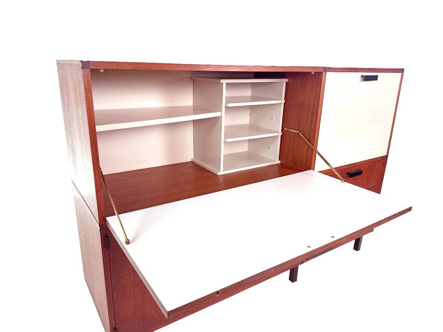 Vintage made to measure cabinet by Cees Braakman for Pastoe in teak - 1960s design