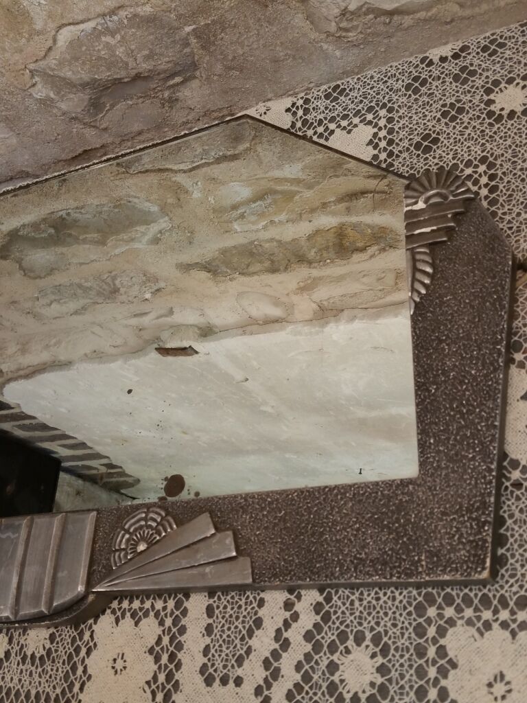 Miroir art déco 74x40cm