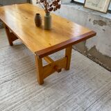 Mountain furniture table in pine 2m
