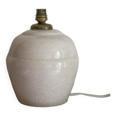 Cracked ceramic Art Deco lamp, table lamp, decorative lamp.