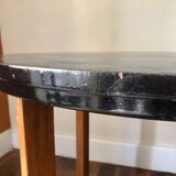Round table or art deco pedestal table 1930