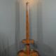 Important Marquetry Floor Lamp, Louis XV / Louis XVI Transition Style
