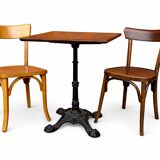 bistro table café vintage restaurant