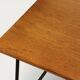 Bureau CM178 Pierre Paulin pour Thonet en chêne et métal noir – Années 1950