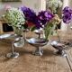 Set of 16 vintage stainless steel dessert cups