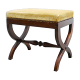 Stool base in X, old foot rest