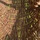 Basket with wicker handle picking vegetable garden mushrooms
