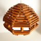 Suspension scandinave luminaire en bois