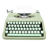 Hermes Baby green lime typemachine revised new ribbon