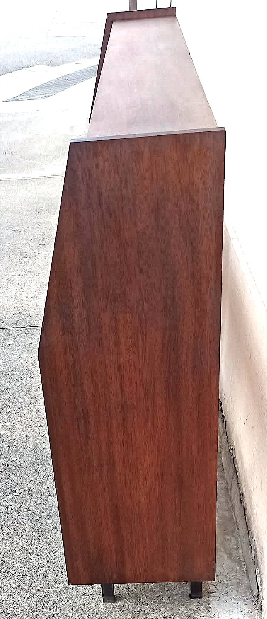 Étagère ou bibliothèque Années 60 Largeur 174 cm