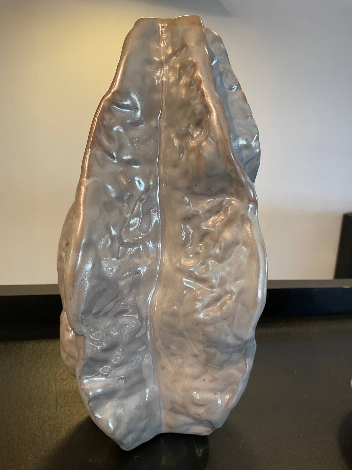 Trio de vases vintage de formes organiques