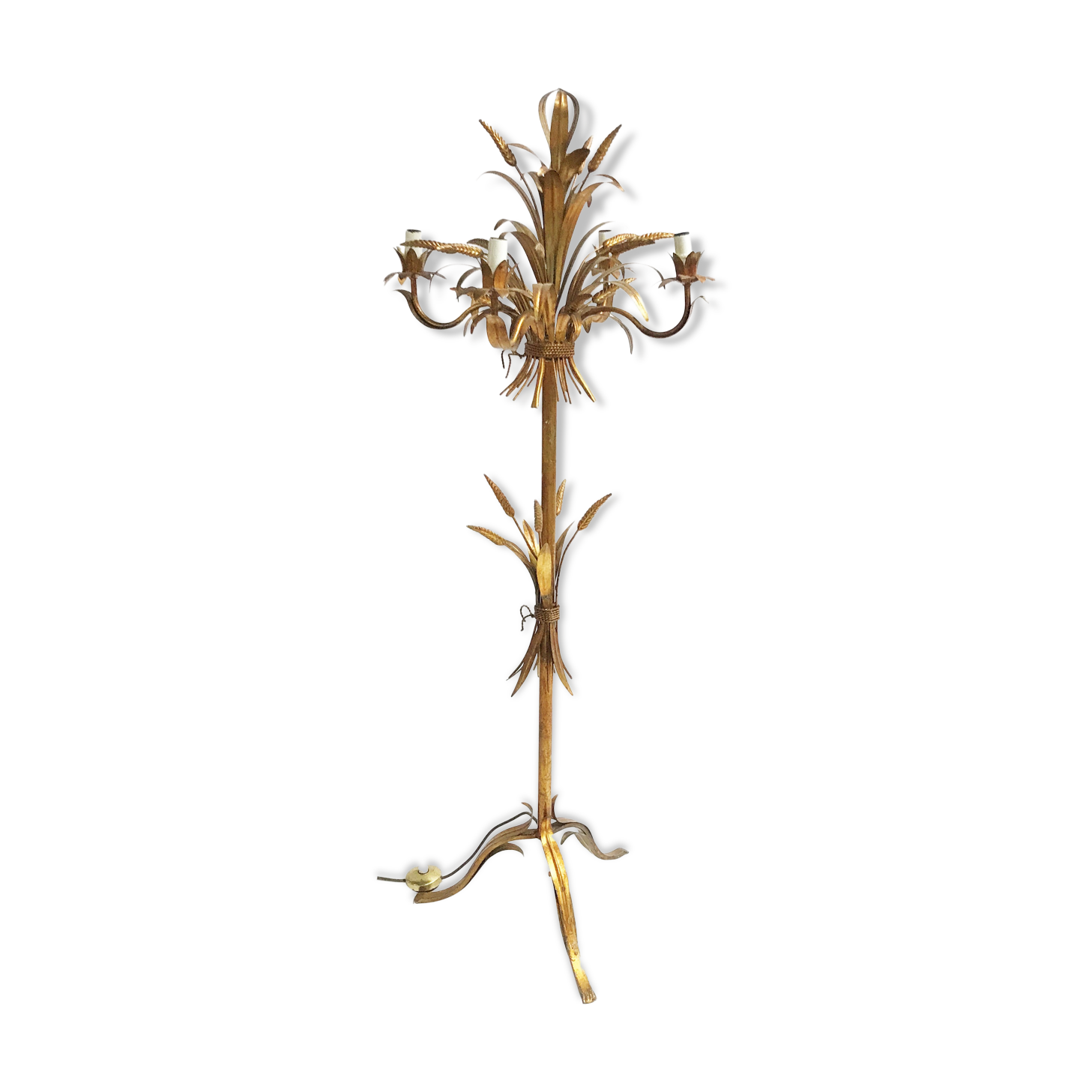 Sheaf of wheat floor lamp, 1960s