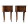 Pair of Louis XV nightstands in walnut