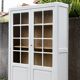 Vintage glass-fronted Parisian wardrobe