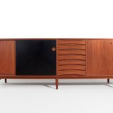 Teak Arne Vodder sideboard Model 29 for Sibast, Denmark 1950's