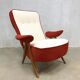 Vintage lounge chair fauteuil model 105 by Theo Ruth for Artifort