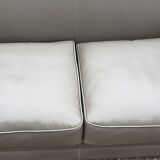 Leather club sofa