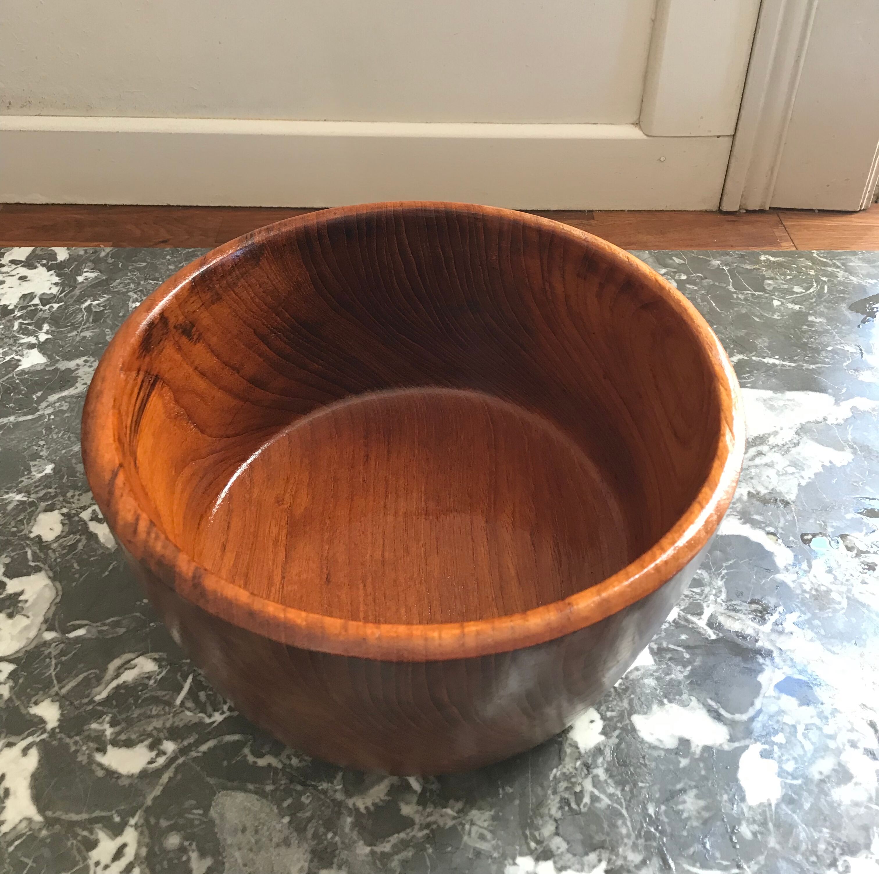 Bowl teak scandinavian look