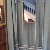 Aluminum floor coat rack
