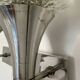 Space Age design wall lights by Doria Leuchten 70s (X2)