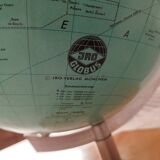Terrestrial globe old world map