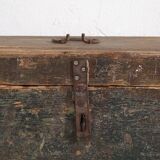 Antique chest in dark tones (c.1920) #6