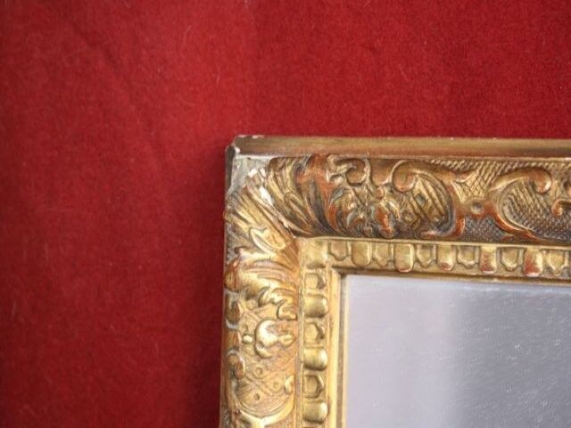 Stucco mirror Golden style 67 x 52 cm