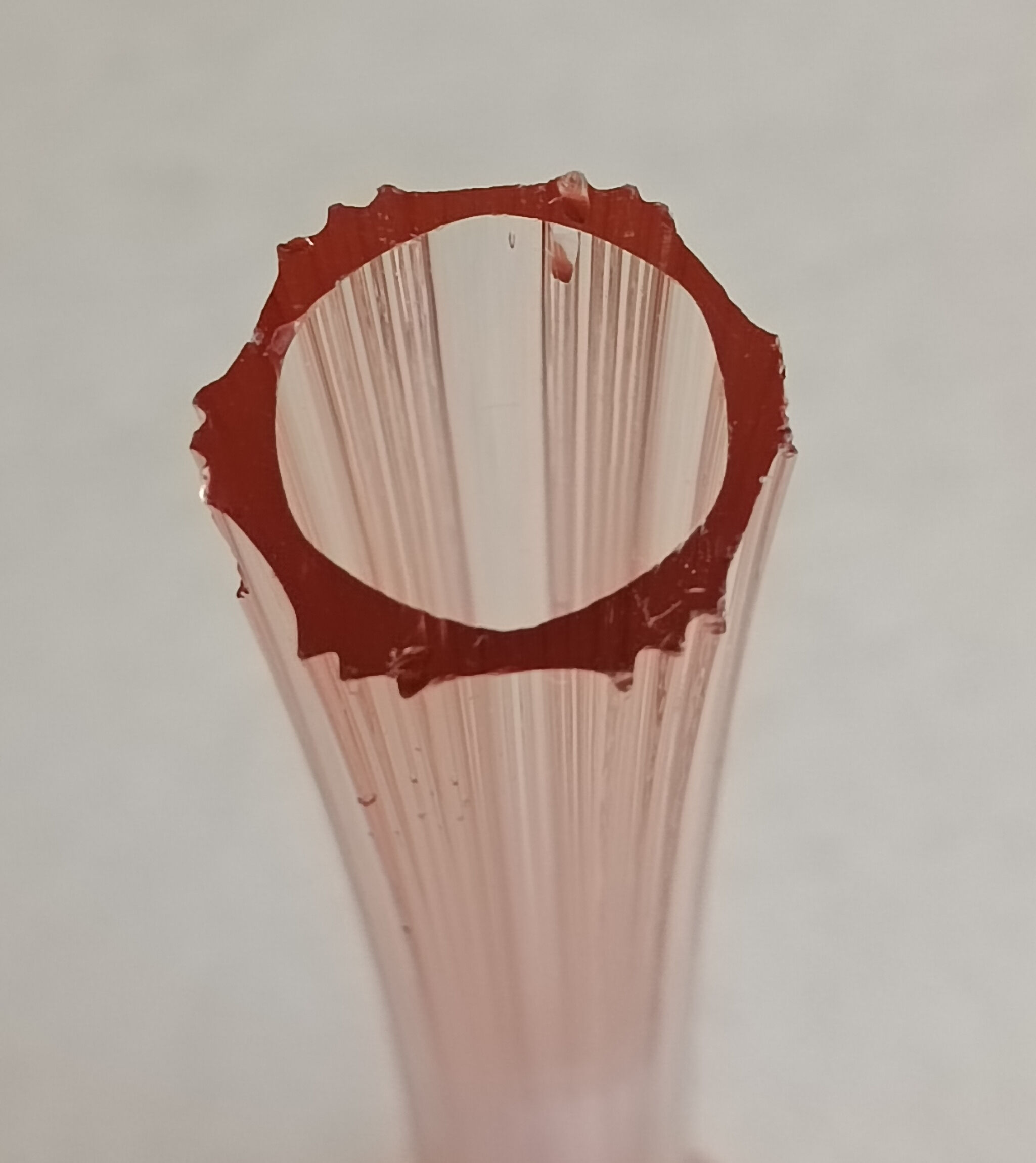 Soliflore in molded glass early twentieth century