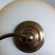 Ceiling lamp suspension brand C.V.L model Cogolin glass and brass