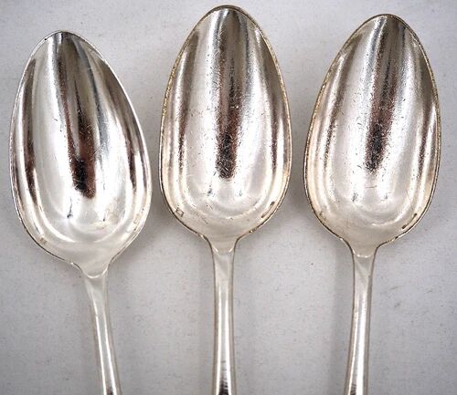 Silverware hotel Georges V, Christofle Albatros, 12 table settings, 24 pieces