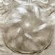 80s glass oyster plates