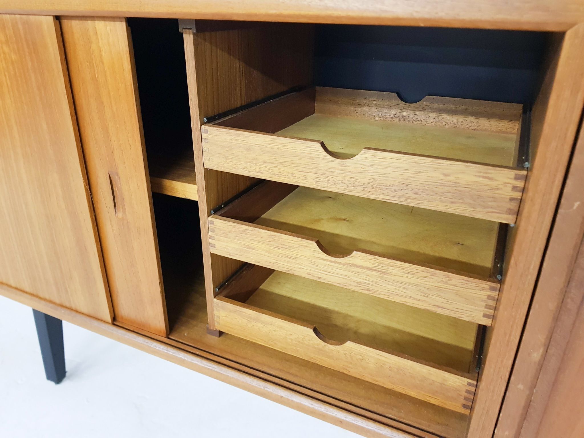 Bibliothèque de Poul Cadovius pour Royal System, Danemark années 1950