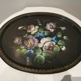 Antique painted metal top