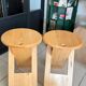 Pair of Folding Stools "Suzy" by Adrian Reed